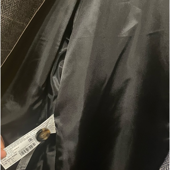 Mango Oversized Herringbone Wool Blazer - Picture 11 of 14